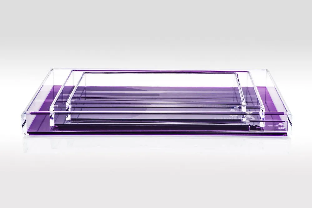 Tray in Amethyst