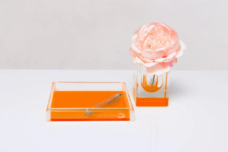 Tray in Orange