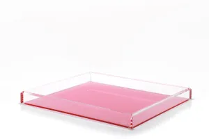 Tray in Rose