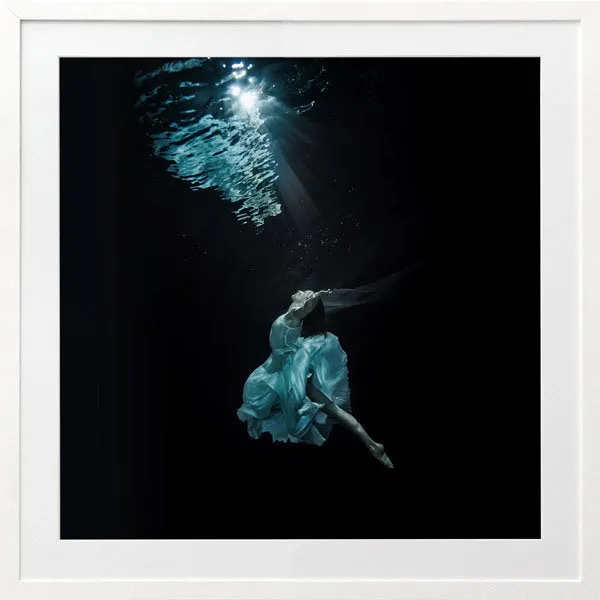 Underwater Dancer II Framed Art Print