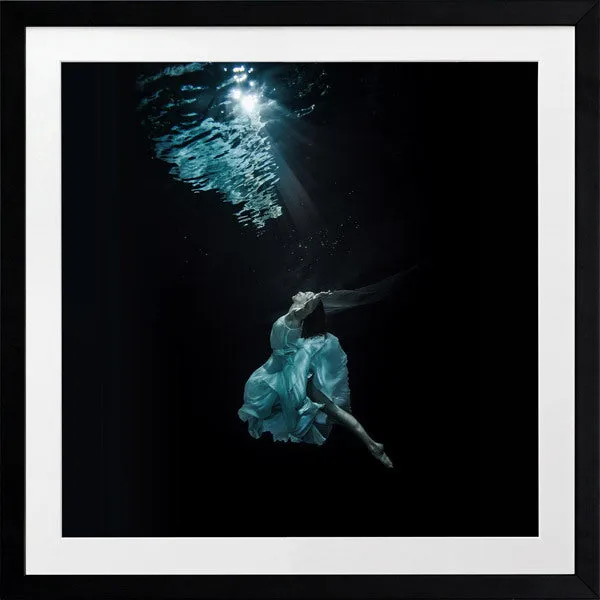 Underwater Dancer II Framed Art Print