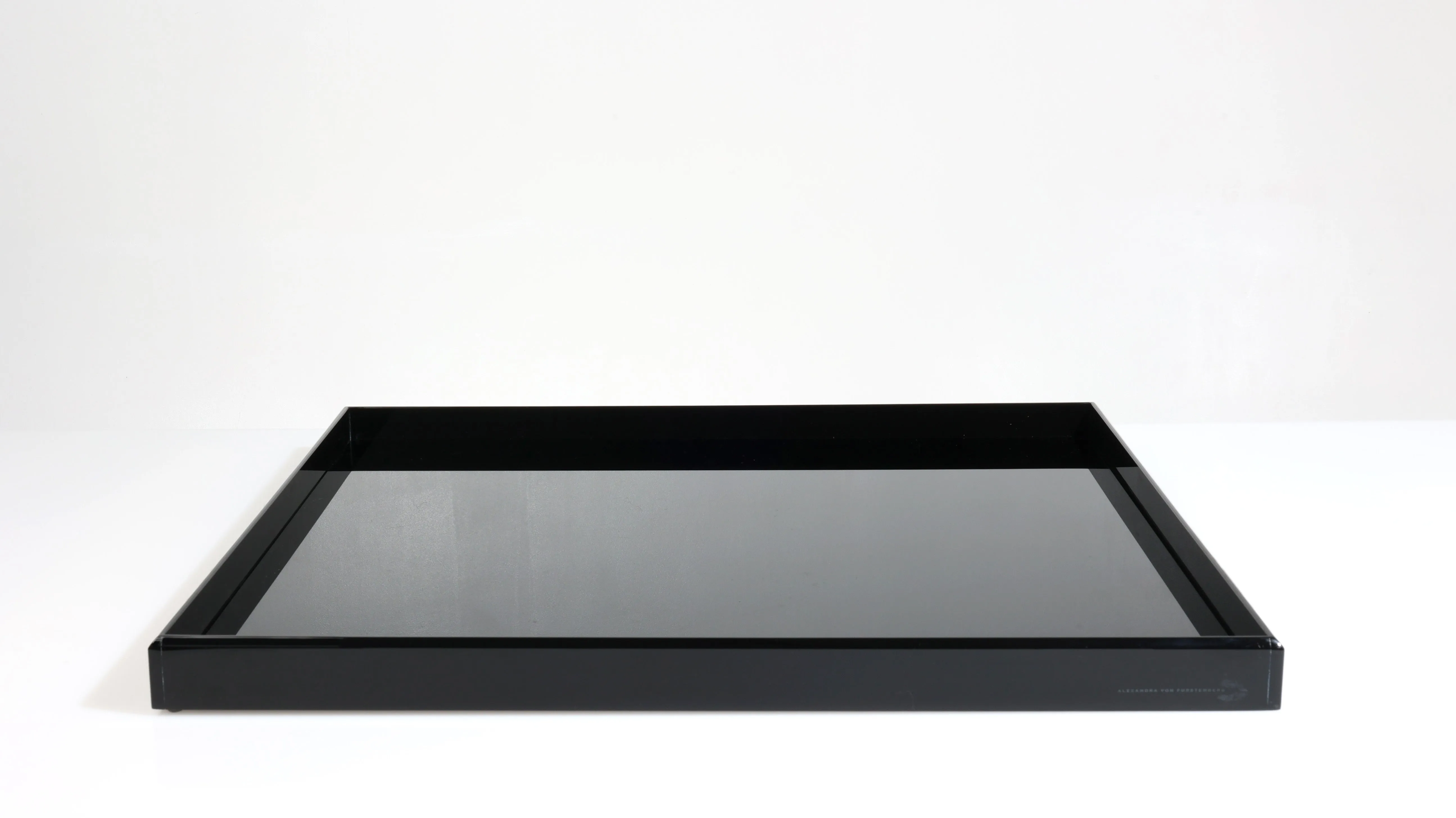 Vanity Mirror Tray in Black