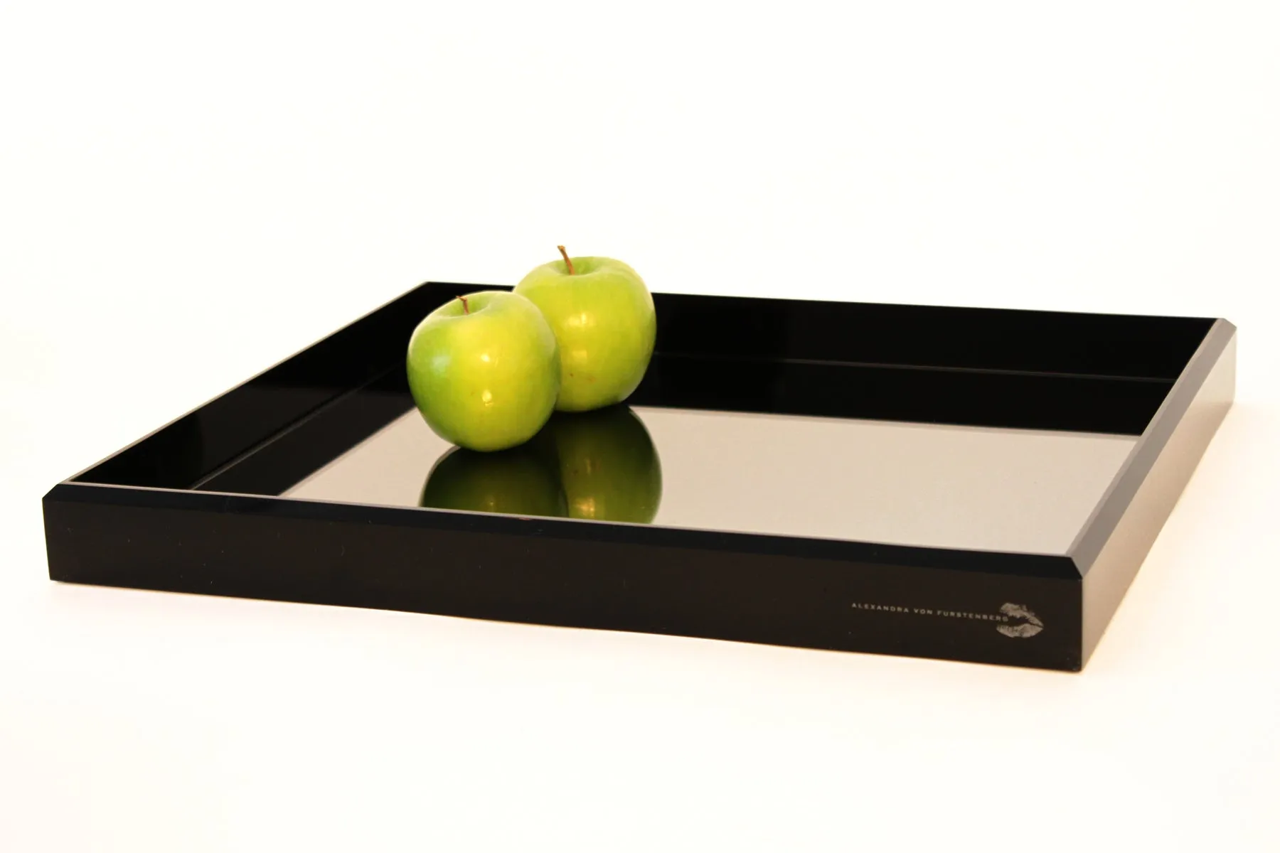 Vanity Mirror Tray in Black