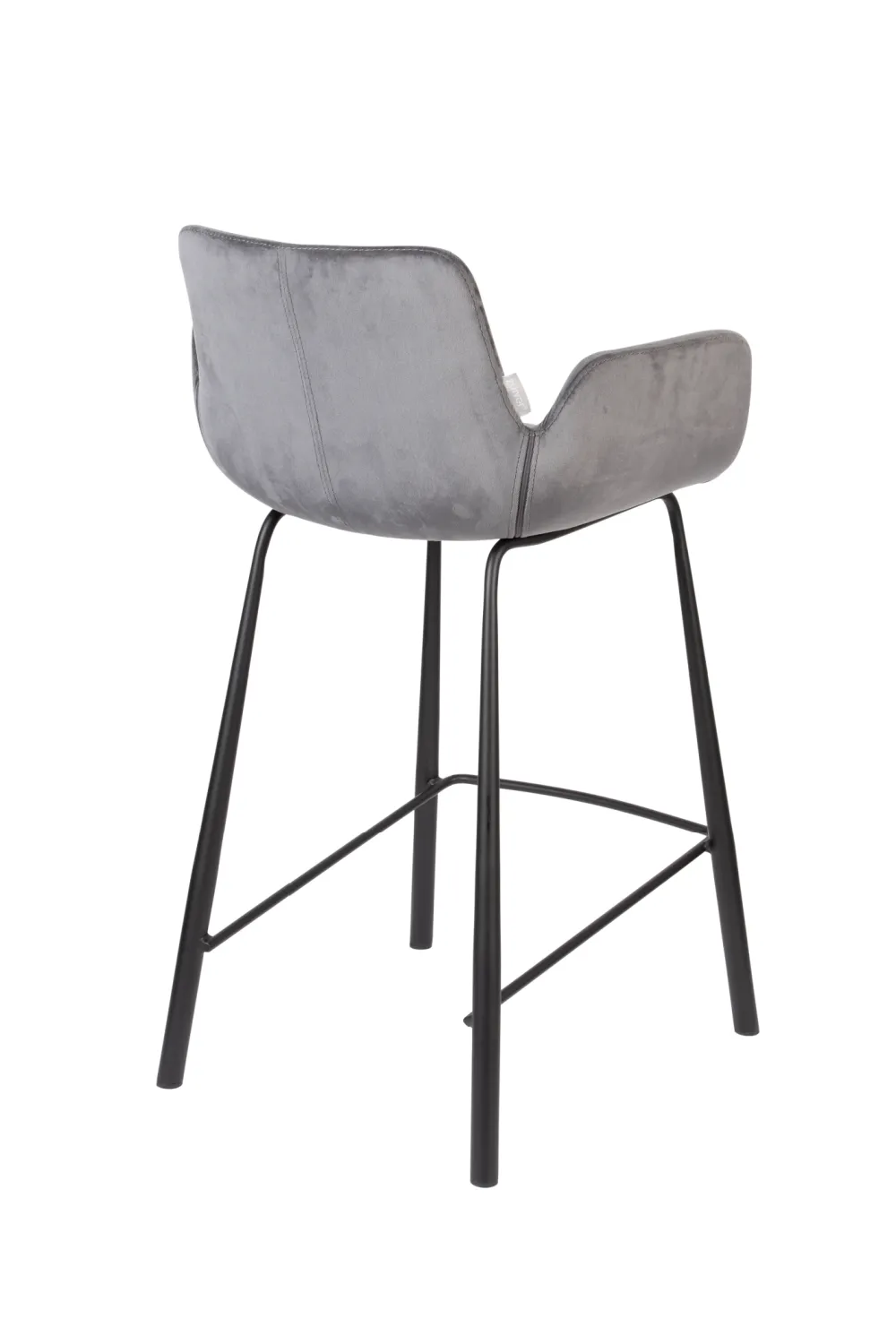 Velvet Upholstered Counter Stools (2) | Zuiver Brit