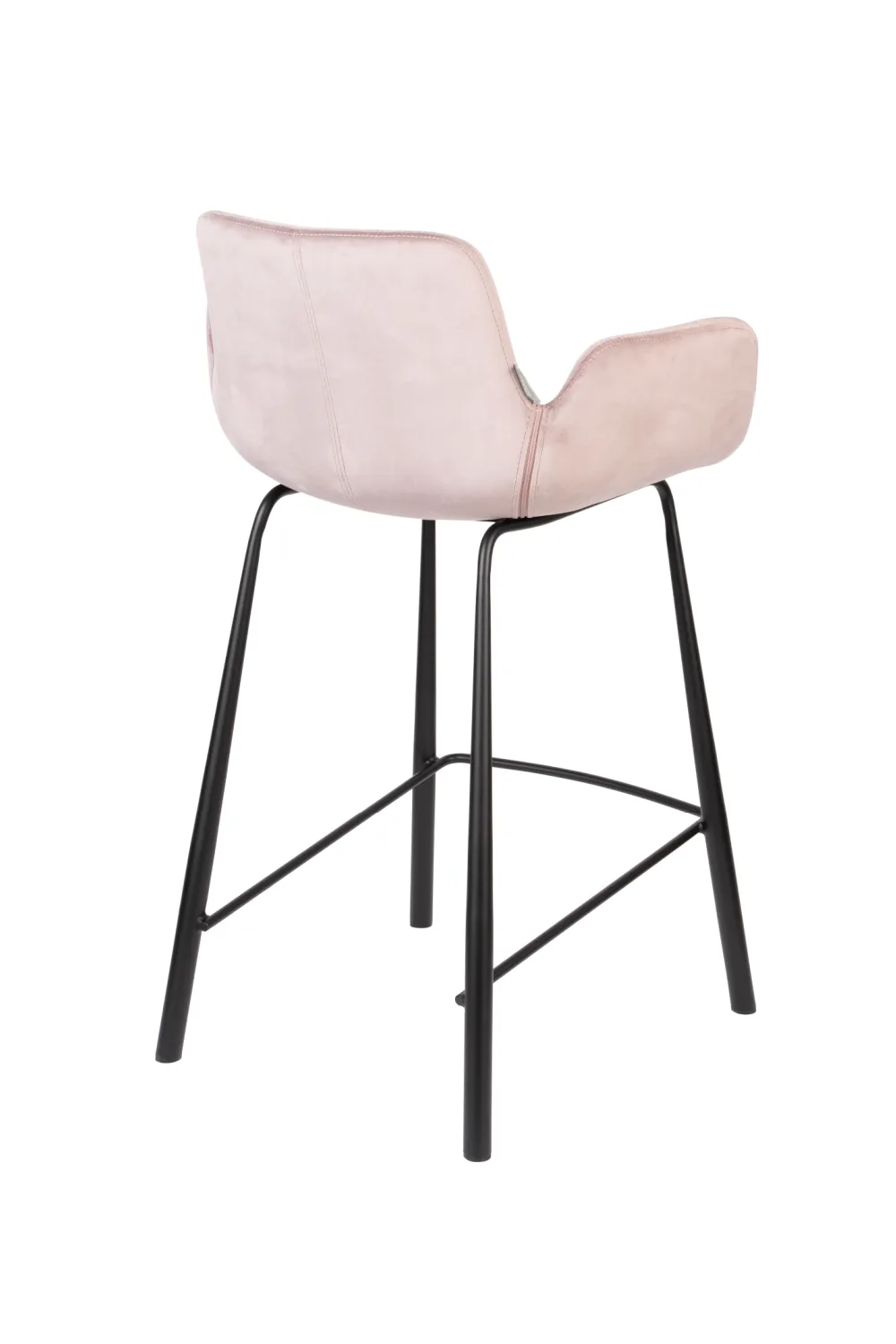 Velvet Upholstered Counter Stools (2) | Zuiver Brit