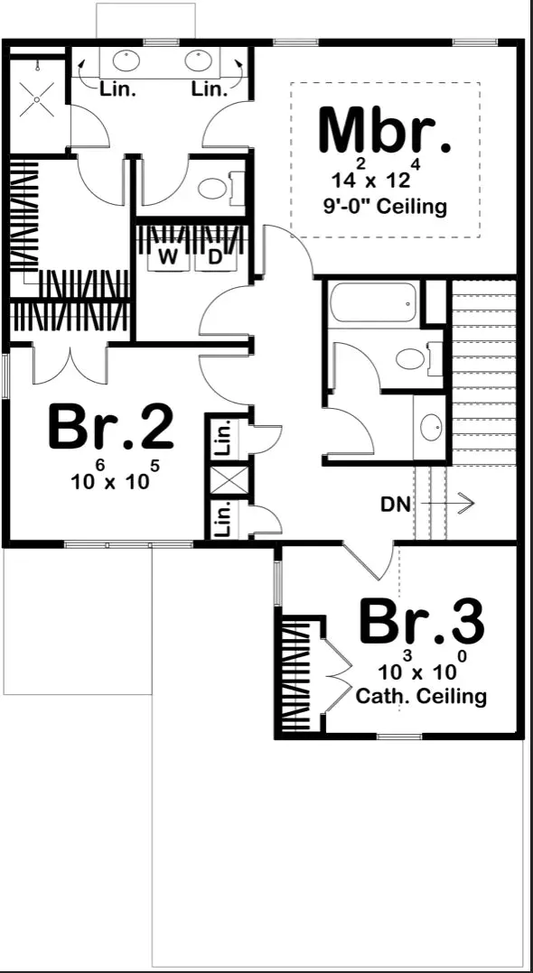 Welcoming Two-Story Home with Three Bedrooms and Front Porch