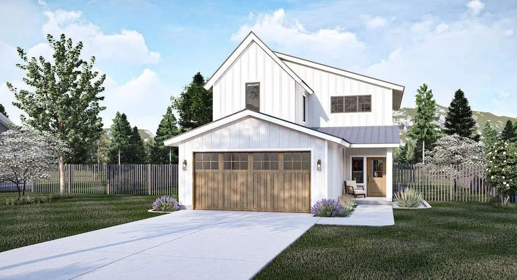 Welcoming Two-Story Home with Three Bedrooms and Front Porch