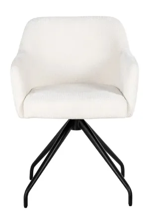 White Swivel Chair | OROA Benthe