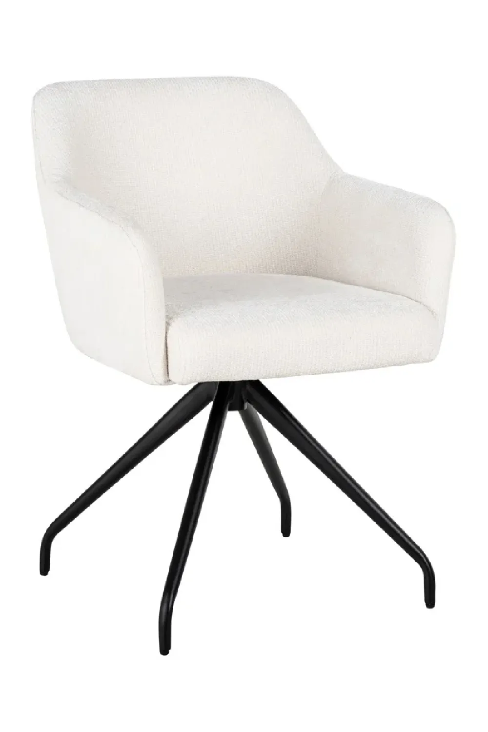 White Swivel Chair | OROA Benthe