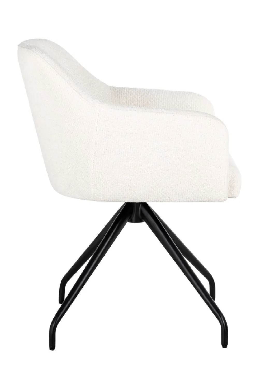 White Swivel Chair | OROA Benthe