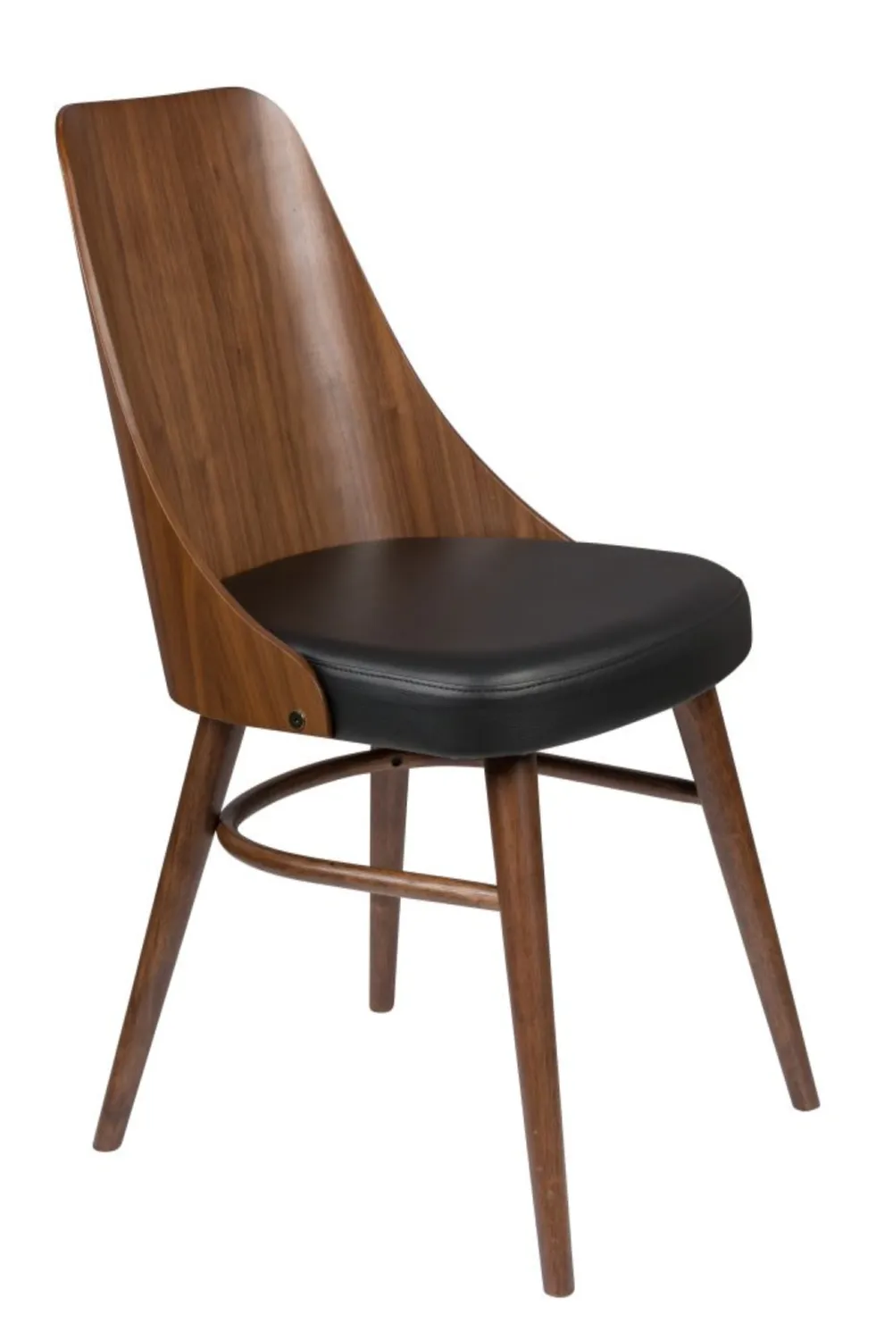 Wooden Backrest Dining Chairs (2) | Dutchbone Chaya