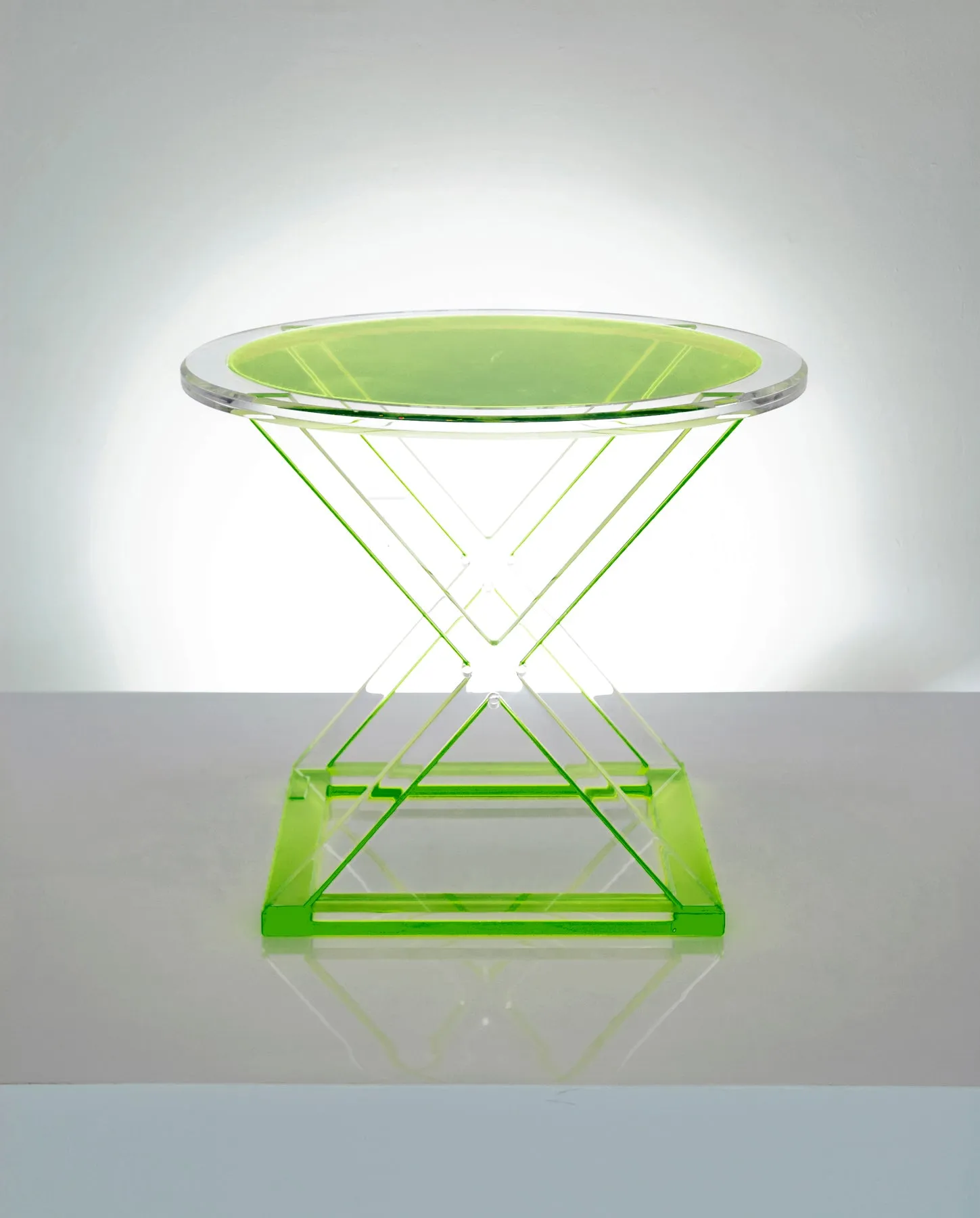 XOXO Occasional Side Table in Green